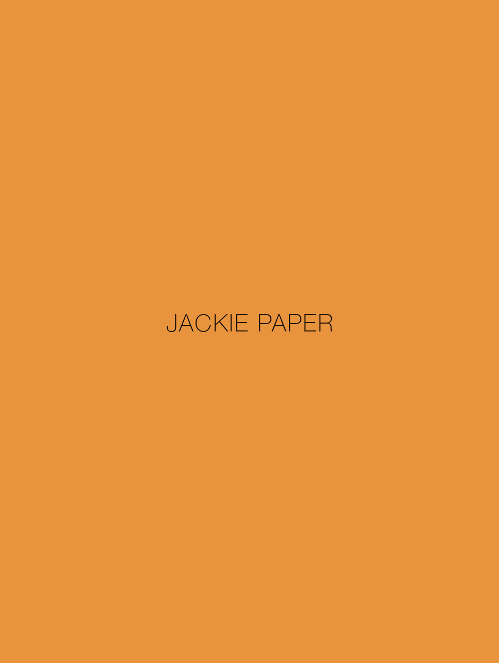 Jackie Paper